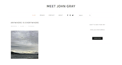Desktop Screenshot of meetjohngray.com