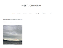 Tablet Screenshot of meetjohngray.com